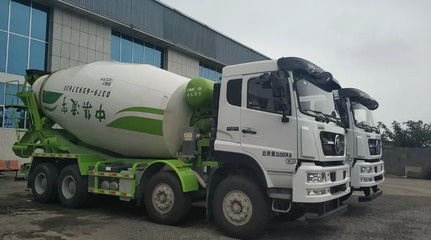 中集凌宇燃气版混凝土搅拌车成功交付，助力峨眉地区绿色建材运输